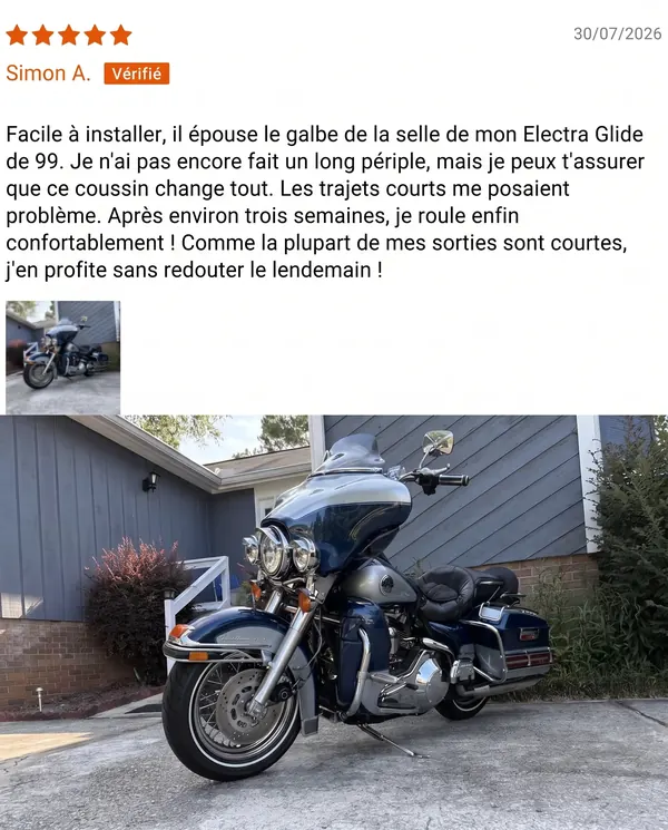 Avis client vérifié
