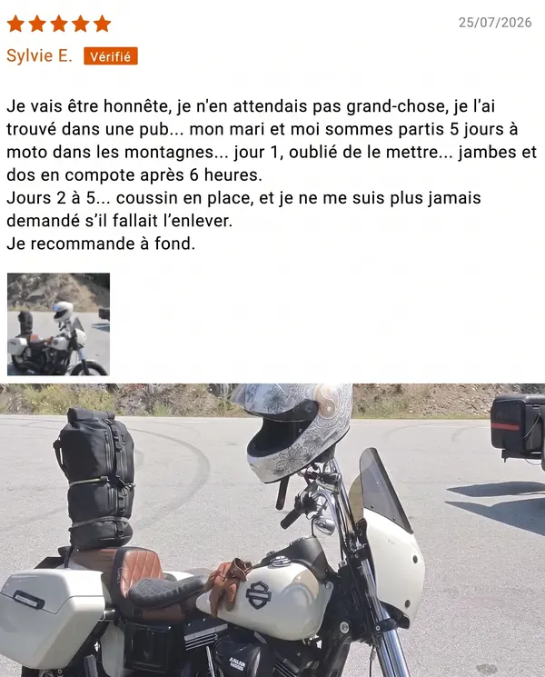 Avis client vérifié