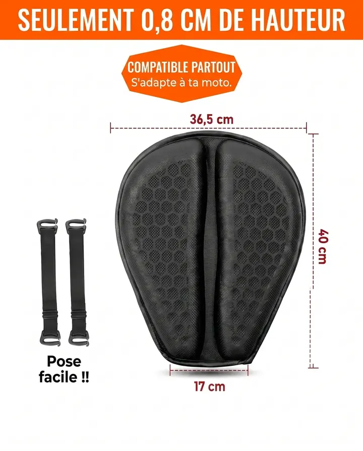Dimensions : 40 cm × 36,5 cm × 17 cm