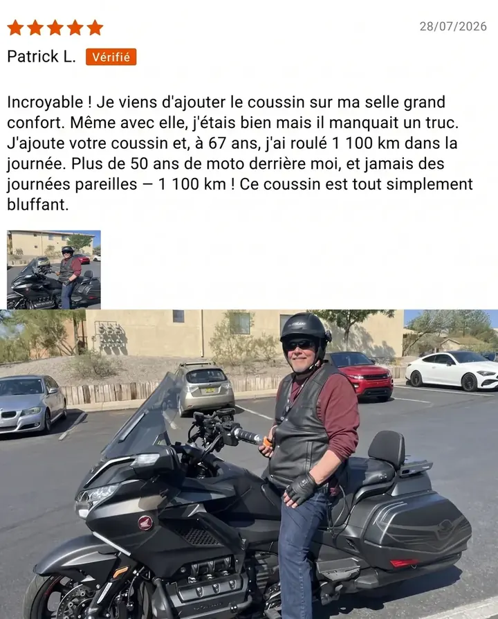 Avis vérifié — Patrick L.